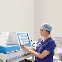 Alexandra Page - Lab Manager - Care Fertility London using caremaps to monitor embryos in IVF lab